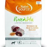 NutriSource PureVita Grain-Free Venison & Red Lentils Entree Dry Dog Food