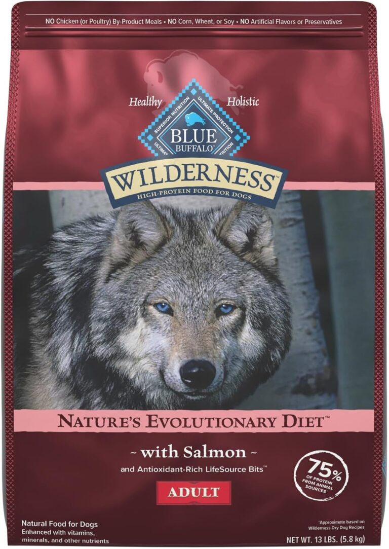 Blue Wilderness Adult Salmon with Grains Recipe Dry Dog Food