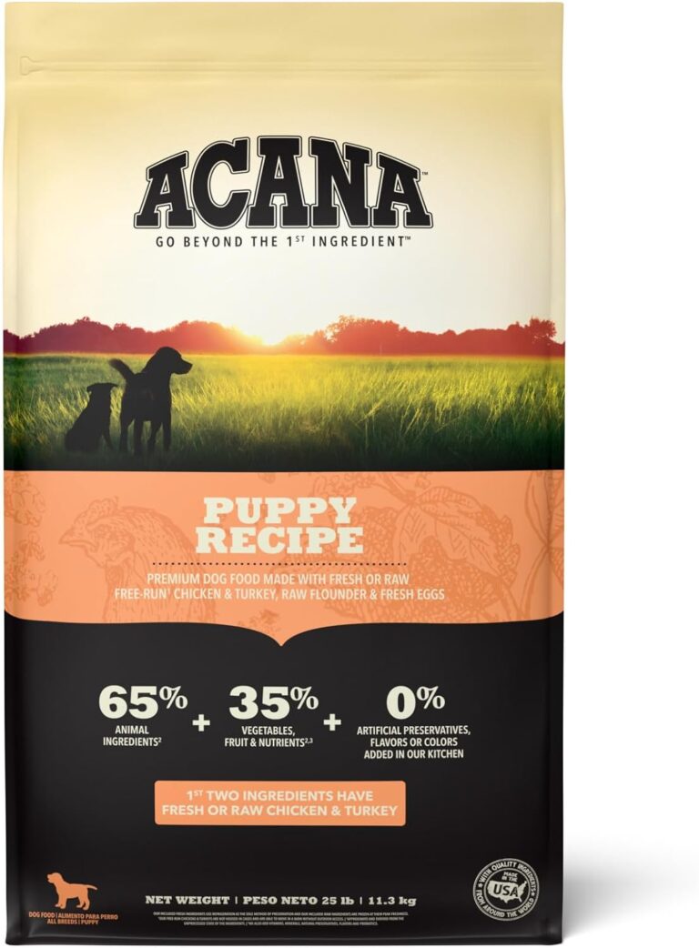Acana Puppy Recipe Grain-Free Dry Dog Food
