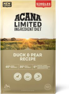 Acana Singles Limited Ingredient Diet Duck & Pear Recipe Grain-Free Dry Dog Food