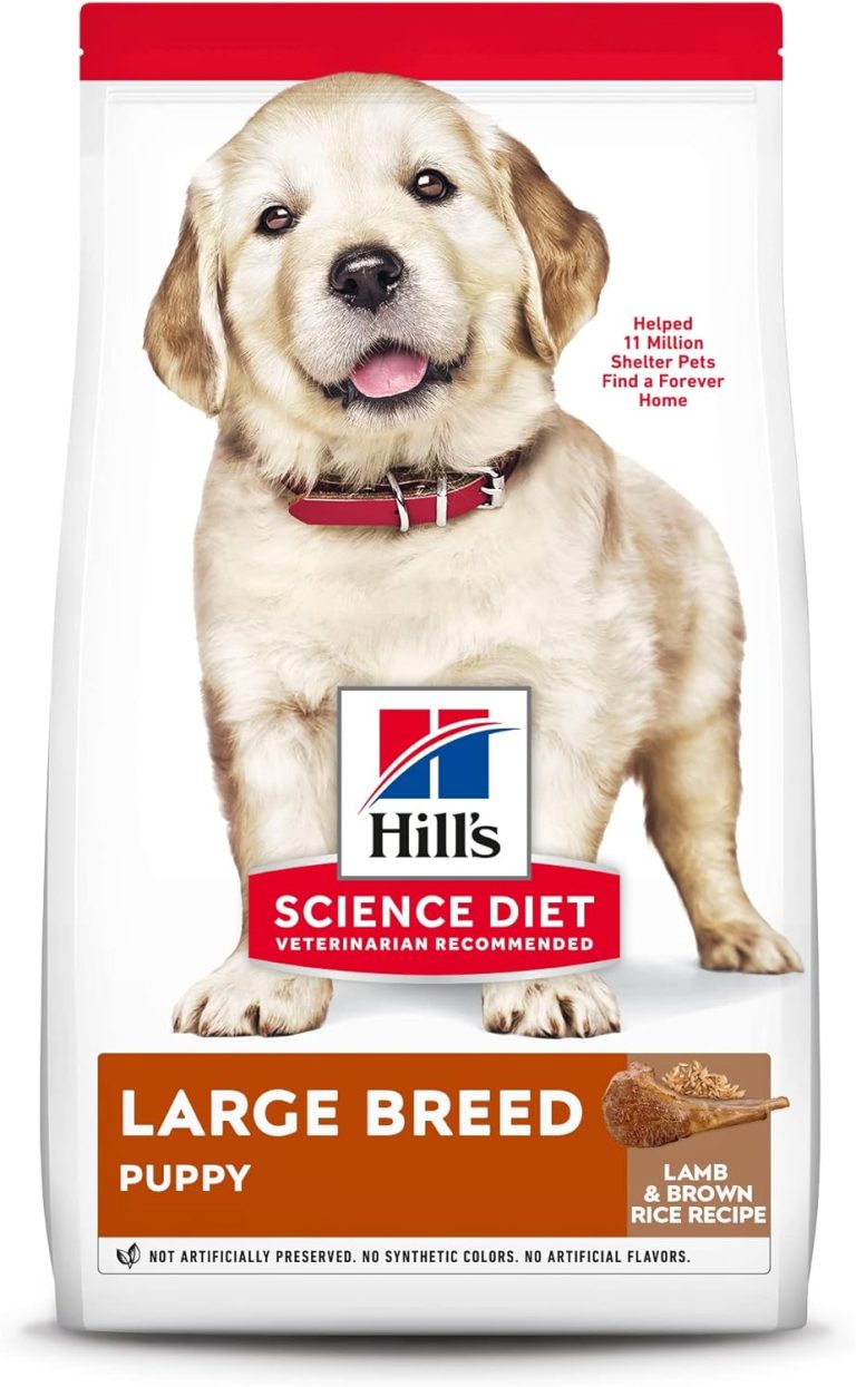 Hill’s Science Diet Puppy Large Breed Lamb Meal & Brown Rice Recipe Dry Dog Food