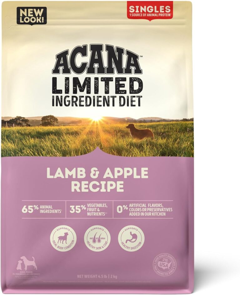 Acana Singles Limited Ingredient Diet Lamb & Apple Recipe Grain-Free Dry Dog Food