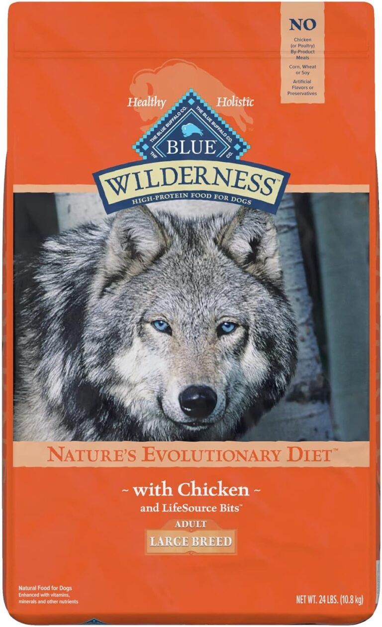 Blue Wilderness Large Breed Adult Chicken Recipe Grain-Free Dry Dog Food