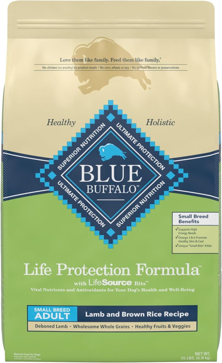 Blue Life Protection Formula Adult Small Breed Lamb and Brown Rice Recipe Dry Dog Food
