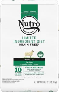 Nutro Limited Ingredient Diet Grain-Free Adult Lamb & Sweet Potato Recipe Dry Dog Food