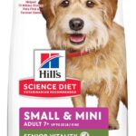 Hill’s Science Diet Adult 7+ Senior Vitality Small & Mini Chicken & Rice Recipe Dry Dog Food
