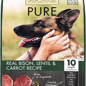 Canidae Pure Grain-Free Real Bison, Lentil & Carrot Recipe Dry Dog Food