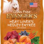 Evanger’s Grain-Free Meat Lover’s Medley Entree with Rabbit Dry Dog Food