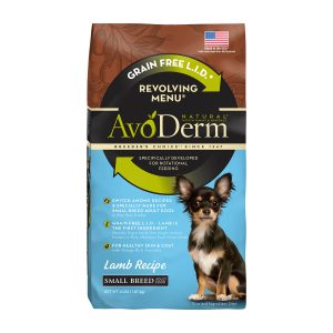 AvoDerm Natural Small Breed, Grain-Free Limited Ingredient Revolving Menu Lamb Recipe Dry Dog Food