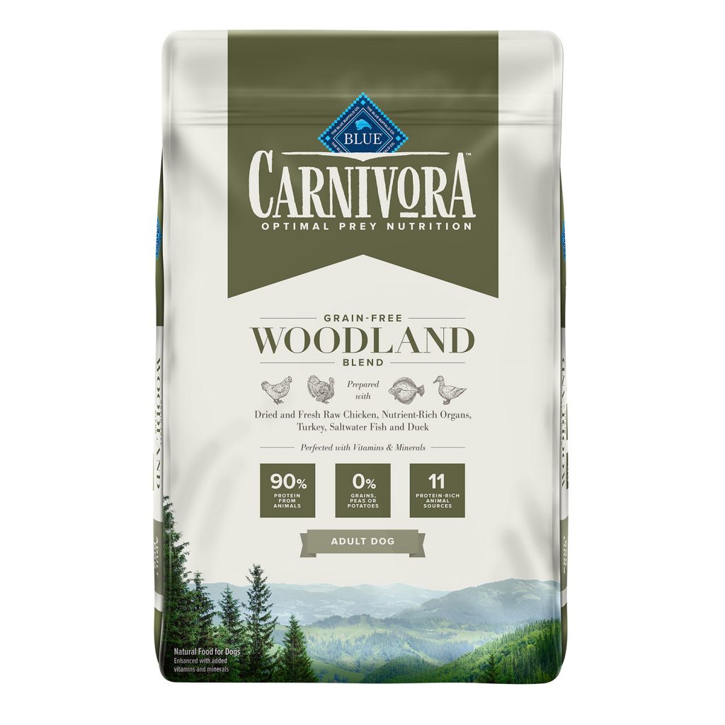 Blue Carnivora Adult Woodland Blend Grain-Free Dry Dog Food