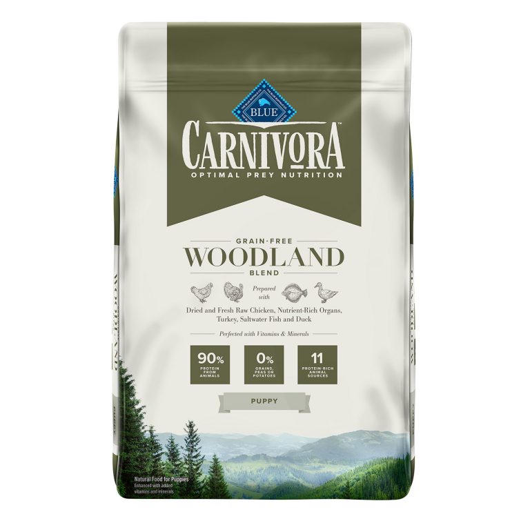 Blue Carnivora Puppy Woodland Blend Dry Dog Food