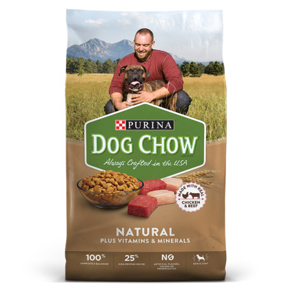 Purina Dog Chow Natural Plus Vitamins & Minerals Dry Dog Food