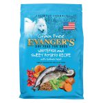 Evanger’s Grain-Free Whitefish and Sweet Potato Recipe with Salmon Meal Dry Dog Food