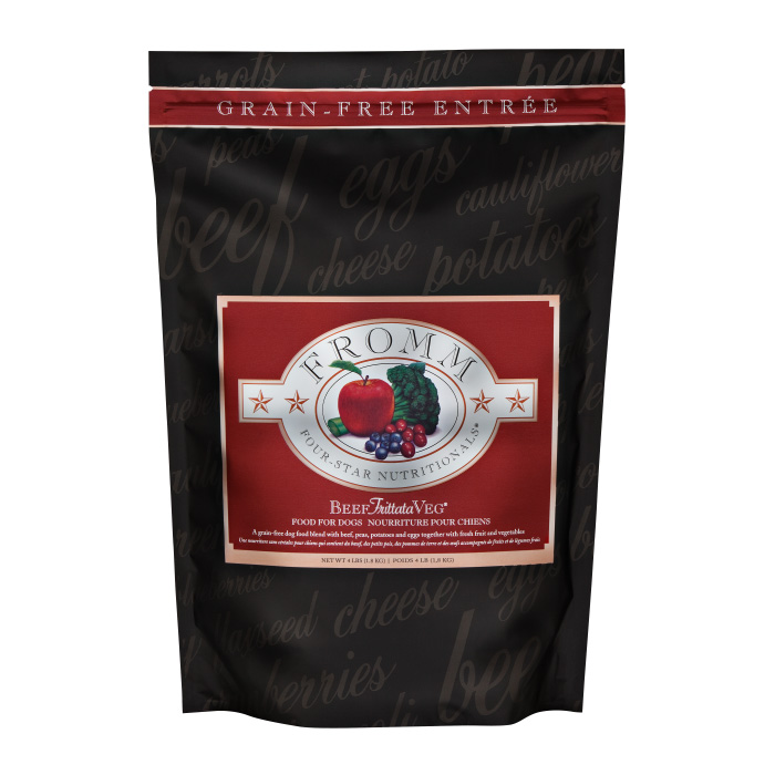Fromm Four-Star Beef Frittata Veg® Recipe Grain-Free Dry Dog Food