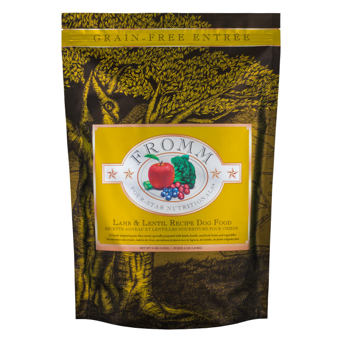 Fromm Four-Star Lamb & Lentil Recipe Grain-Free Dry Dog Food
