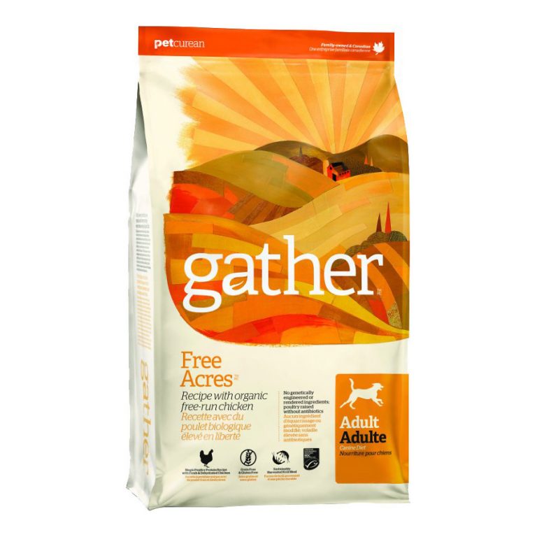 Gather Free Acres Organic Free-Run Chicken Recipe for Adult Dogs Grain-Free Dry Dog Food