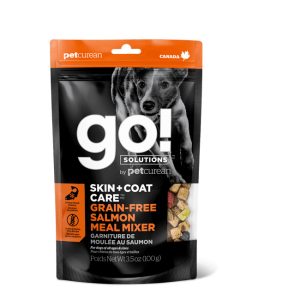 Go! Solutions Skin + Coat Care Salmon Meal Mixer Dog Food Topper