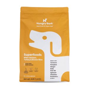 Hungry Bark Superfoods with Chicken, Turkey & Brown Rice Dry Dog Food
