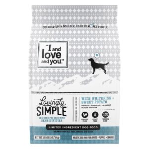 I and Love and You Lovingly Simple Whitefish + Sweet Potato Grain-Free Dry Dog Food