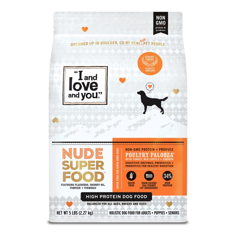 I and Love and You Nude Super Food Poultry Palooza Grain-Free Dry Dog Food