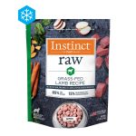 Instinct Raw Bites Grass-Fed Lamb Recipe Grain-Free Frozen Dog Food