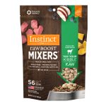 Instinct Raw Boost Mixers Grass-Fed Lamb Recipe Freeze-Dried Dog Food Topper