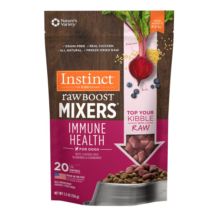 Instinct Raw Boost Mixers Immune Health Freeze-Dried Dog Food Topper