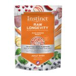 Instinct Raw Longevity Bites Farm-Raised Rabbit Recipe Frozen Dog Food