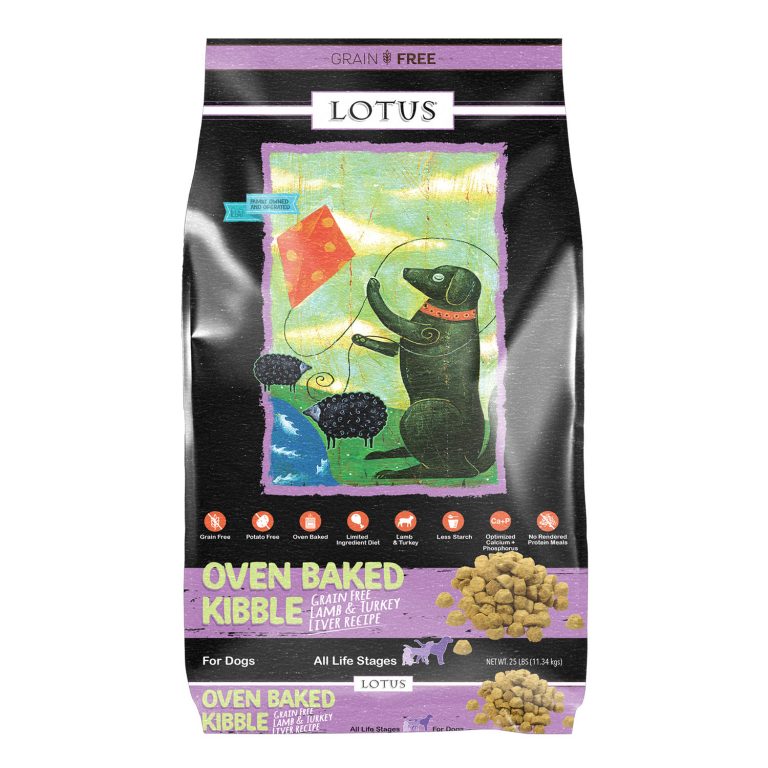 Lotus Oven Baked Regular Bites Lamb Recipe Grain-Free Dry Dog Food