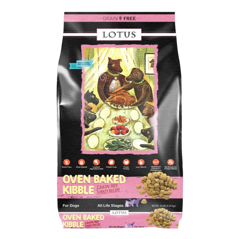 Lotus Oven Baked Regular Bites Turkey Recipe Grain-Free Dry Dog Food