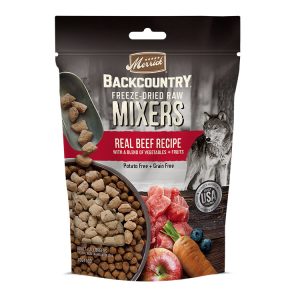 Merrick Backcountry Freeze-Dried Raw Mixer Real Beef Recipe Dog Food Topper