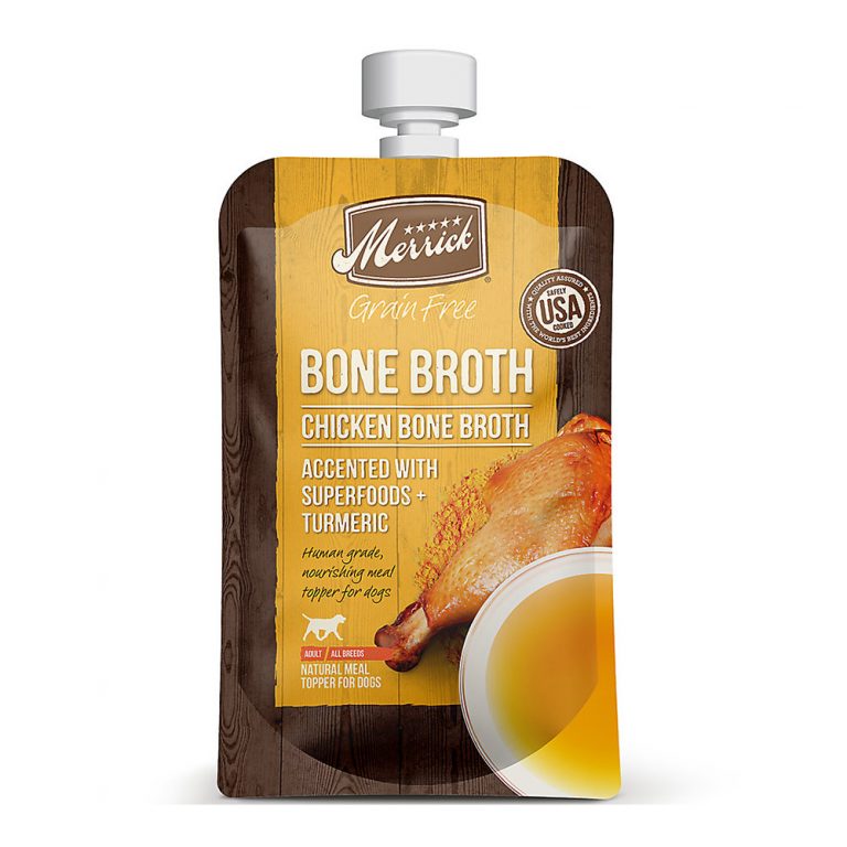 Merrick Grain-Free Chicken Bone Broth Dog Food Topper