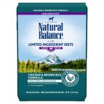 Natural Balance L.I.D. Limited Ingredient Diets Chicken & Brown Rice Large Breed Bites Dry Dog Food