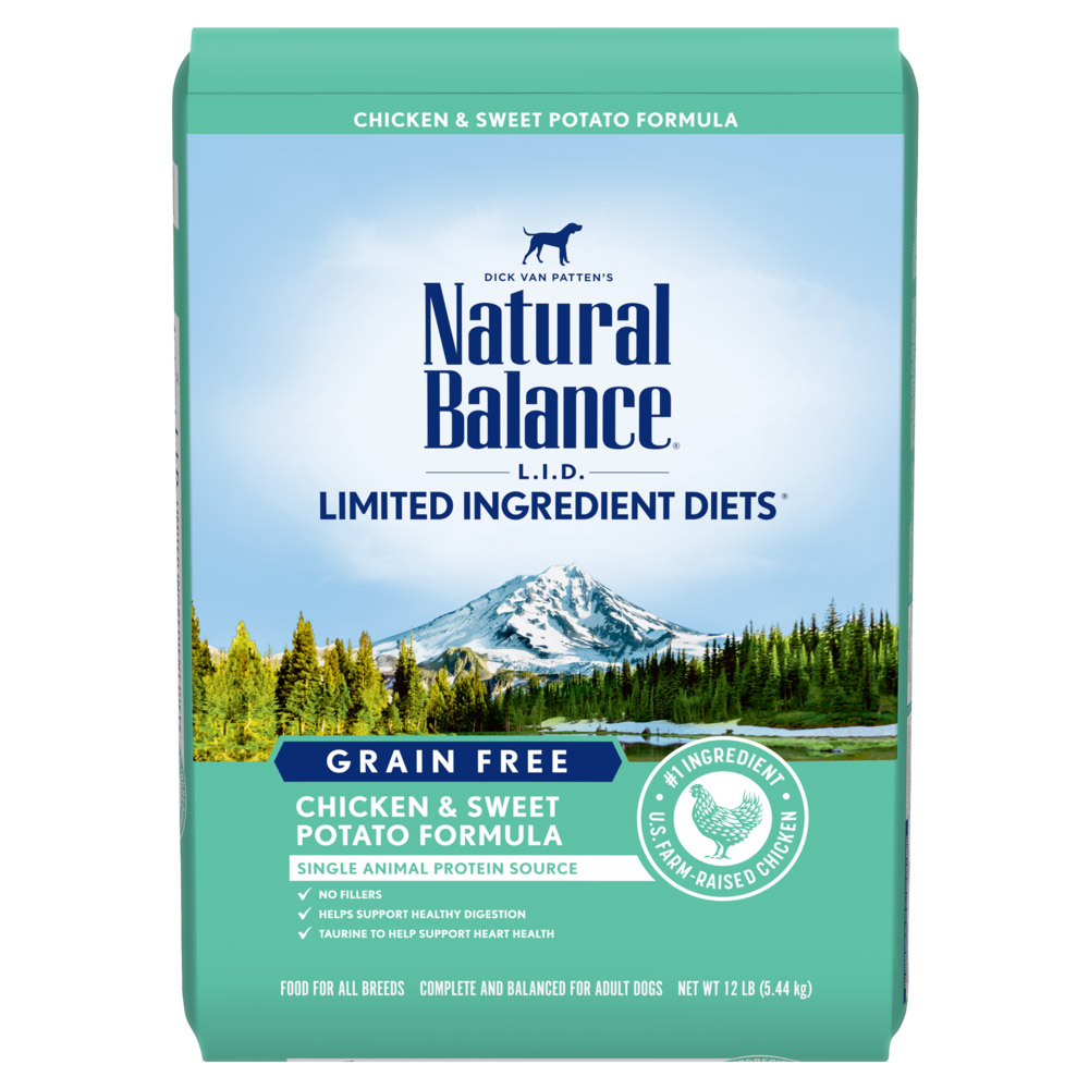 Natural Balance L.I.D. Limited Ingredient Diets Grain-Free Chicken & Sweet Potato Dry Dog Food