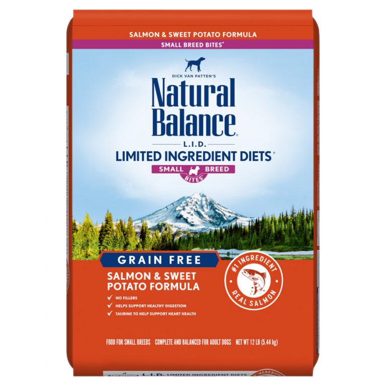 Natural Balance L.I.D. Limited Ingredient Diets Grain-Free Salmon & Sweet Potato Small Breed Bites Dry Dog Food