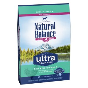 Natural Balance Original Ultra Grain-Free Chicken Small Breed Bites Formula Dry Dog Food