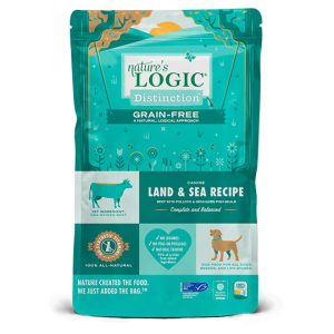 Nature’s Logic Distinction Grain-Free Land & Sea Recipe Dry Dog Food