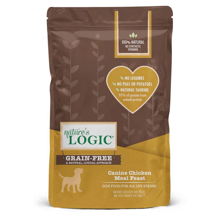 Nature’s Logic Grain-Free Canine Chicken Meal Feast Dry Dog Food