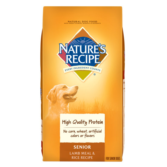 Nature’s Recipe Original Senior Lamb Meal & Rice Recipe Dry Dog Food