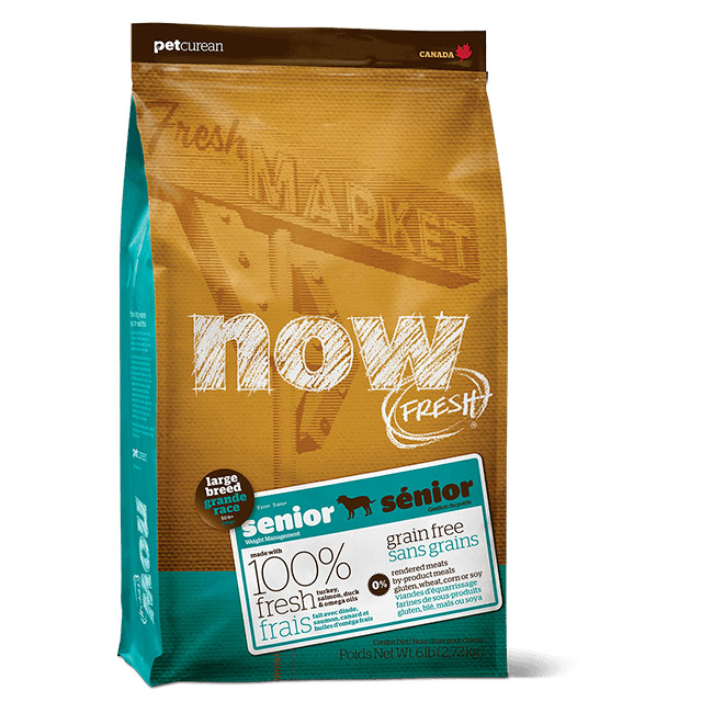 Now Fresh Grain-Free Large Breed Senior Recipe Dry Dog Food