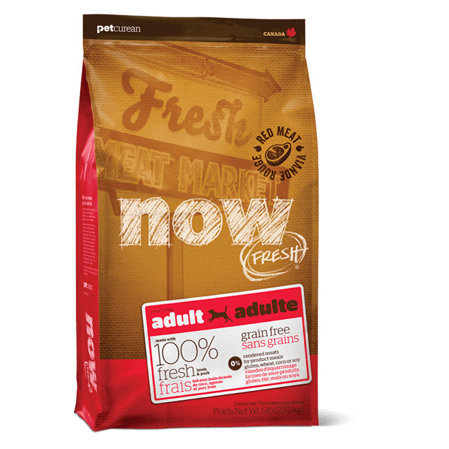 Now Fresh Grain-Free Red Meat Recipe for Adult Dogs Dry Dog Food