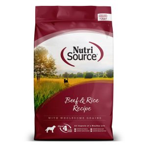 NutriSource Beef & Rice Recipe Dry Dog Food