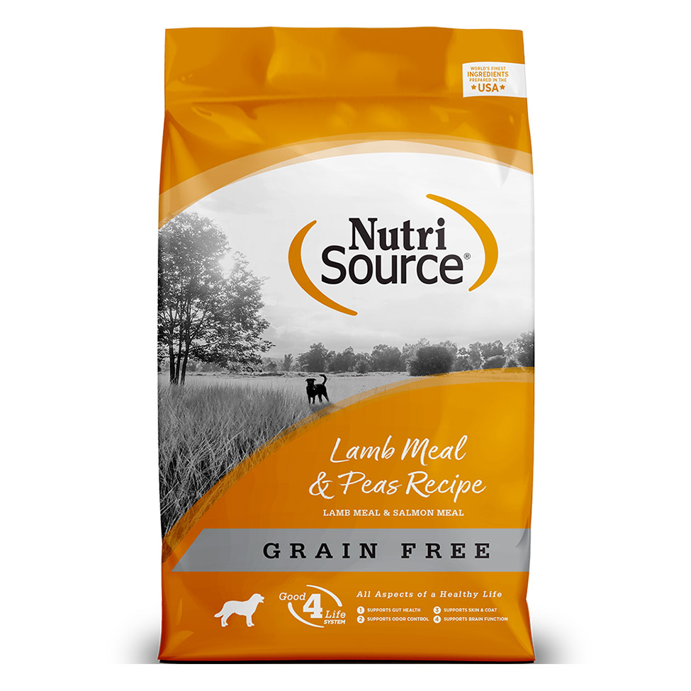 NutriSource Grain-Free Lamb Meal & Peas Recipe Dry Dog Food