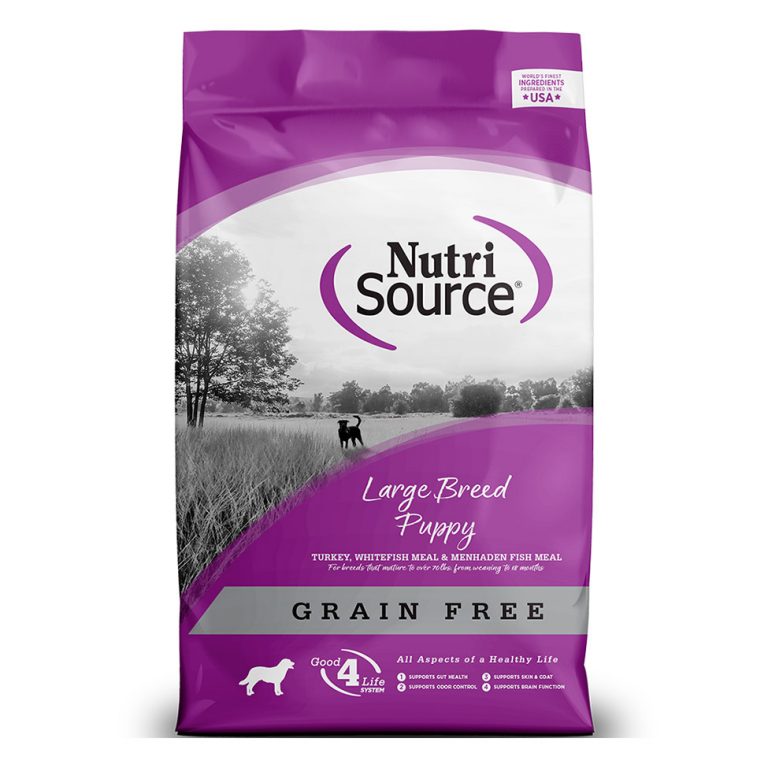 NutriSource Grain-Free Large Breed Puppy Dry Dog Food