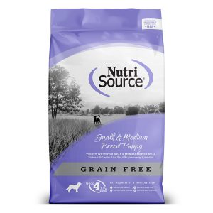 NutriSource Grain-Free Small and Medium Breed Puppy Dry Dog Food