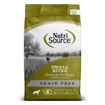 NutriSource Grain-Free Small Bites Chicken & Pea Recipe Dry Dog Food