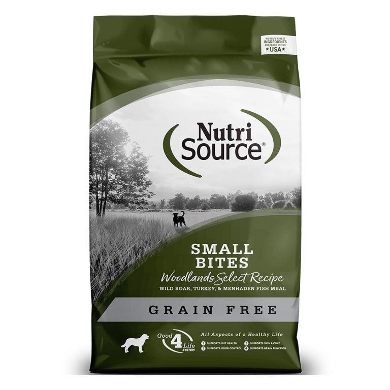 NutriSource Grain-Free Small Bites Woodlands Select Recipe Dry Dog Food