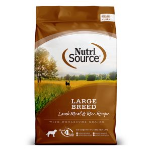 NutriSource Large Breed Lamb Meal & Rice Recipe Dry Dog Food