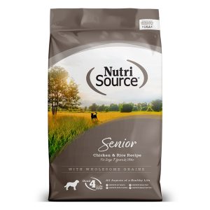 NutriSource Senior Chicken & Rice Recipe Dry Dog Food