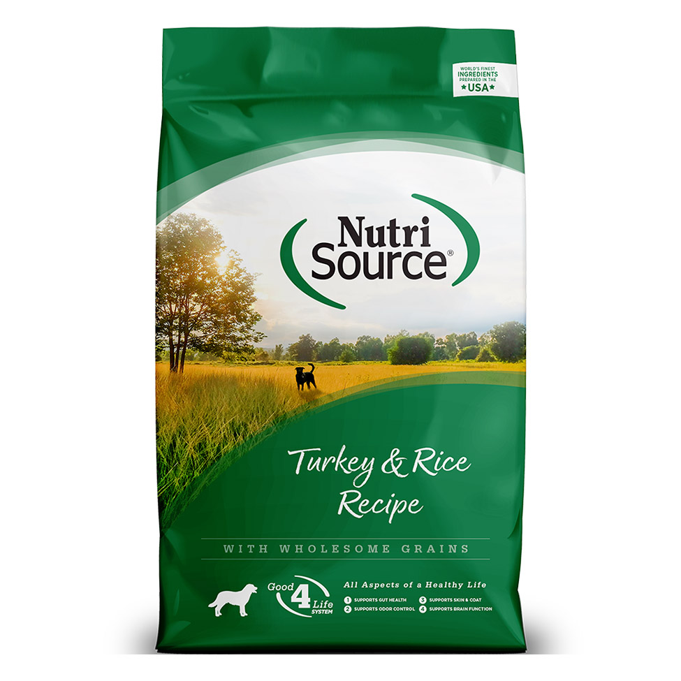 NutriSource Turkey & Rice Recipe Dry Dog Food